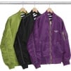 Thumbnail Contrast Stitch Reversible MA-1 Jacket