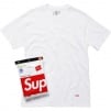 Supreme Supreme Hanes Tagless Tees (3 Pack) (SS16)