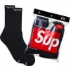 Supreme Supreme Hanes Crew Socks (4 Pack) (FW17)