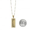 Supreme 100 Dollar Bill Gold Pendant (FW17)