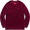 Thumbnail for Ribbed Velour Crewneck