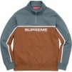 Thumbnail for 2-Tone Half Zip Sweatshirt