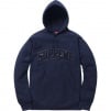 Thumbnail for Patent Chenille Arc Logo Hooded Sweatshirt