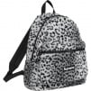 Supreme Leopard Fleece Backpack (FW17)