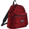 Supreme Leopard Fleece Backpack (FW17)