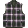 Thumbnail for Reversible Shadow Plaid Vest