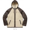 Thumbnail for Reversed Shearling Hooded Jacket