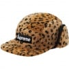 Thumbnail for Leopard Polar Fleece Earflap Camp Cap