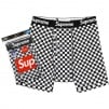 Thumbnail for Supreme Hanes Checker Boxer Briefs (2 Pack)