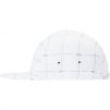 Thumbnail for Supreme LACOSTE Reflective Grid Nylon Camp Cap