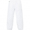 Thumbnail for Supreme LACOSTE Reflective Grid Nylon Track Pant