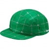 Thumbnail for Supreme LACOSTE Reflective Grid Nylon Camp Cap