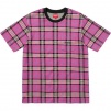 Thumbnail for Jacquard Tartan Plaid Pocket Tee