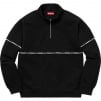 Thumbnail for Logo Piping Half Zip Sweatshirt