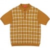 Thumbnail for Plaid Knit Polo