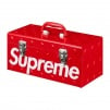 Supreme Diamond Plate Tool Box (FW18) - Red