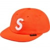 Supreme Cordura S Logo 6-Panel (FW18) - Neon Orange