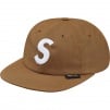 Supreme Cordura S Logo 6-Panel (FW18) - Sand