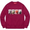 Supreme Mike Kelley Supreme Ahh…Youth! Crewneck Sweatshirt (FW18) - Dark Magenta