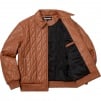 Thumbnail for Quilted Studded Leather Jacket