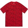 Supreme Obama Jacquard S S Top (FW18) - Red