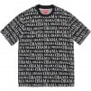 Supreme Obama Jacquard S S Top (FW18) - Black