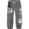 Thumbnail for Newsprint Skate Pant