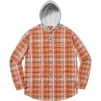 Thumbnail for Hooded Jacquard Flannel Shirt