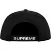 Supreme Strap Logo 6-Panel (FW18) - Black