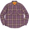 Thumbnail for Pile Lined Plaid Flannel Shirt