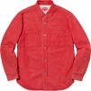 Supreme Sherpa Lined Denim Shirt (FW18) - Red