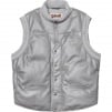 Thumbnail for Supreme Schott Down Leather Vest Puffy Jacket