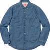 Supreme Sherpa Lined Denim Shirt (FW18) - Blue