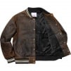 Thumbnail for Leather Varsity Jacket