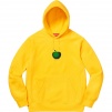 Supreme Apple Hooded Sweatshirt (SS19) - Yellow