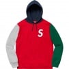 Thumbnail for S Logo Colorblocked Hooded Sweatshirt