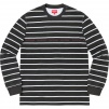 Thumbnail for Printed Stripe Pique L S Top