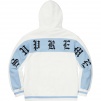 Thumbnail for Old English Stripe Zip Up Sweatshirt