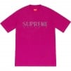 Supreme Gradient Logo Tee (SS19) - Magenta