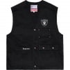 Thumbnail for Supreme NFL Raiders '47 Denim Vest