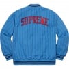 Thumbnail for Pinstripe Varsity Jacket