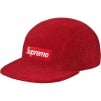 Supreme Glitter Terry Camp Cap (SS19) - Red