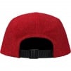 Supreme Glitter Terry Camp Cap (SS19) - Red