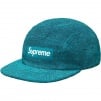 Supreme Glitter Terry Camp Cap (SS19) - Teal