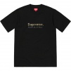 Supreme Gold Bars Tee (SS19) - Black