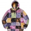 Thumbnail for Patchwork Tie Dye Hooded Sweatshirt