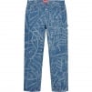 Thumbnail for Gonz Map Denim Painter Pant