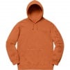 Supreme Overdyed Hooded Sweatshirt (SS19) - Rust 