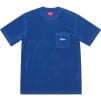 Supreme Terry Pocket Tee (SS19) - Royal