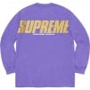 Supreme Trademark L S Top (FW19) - Purple